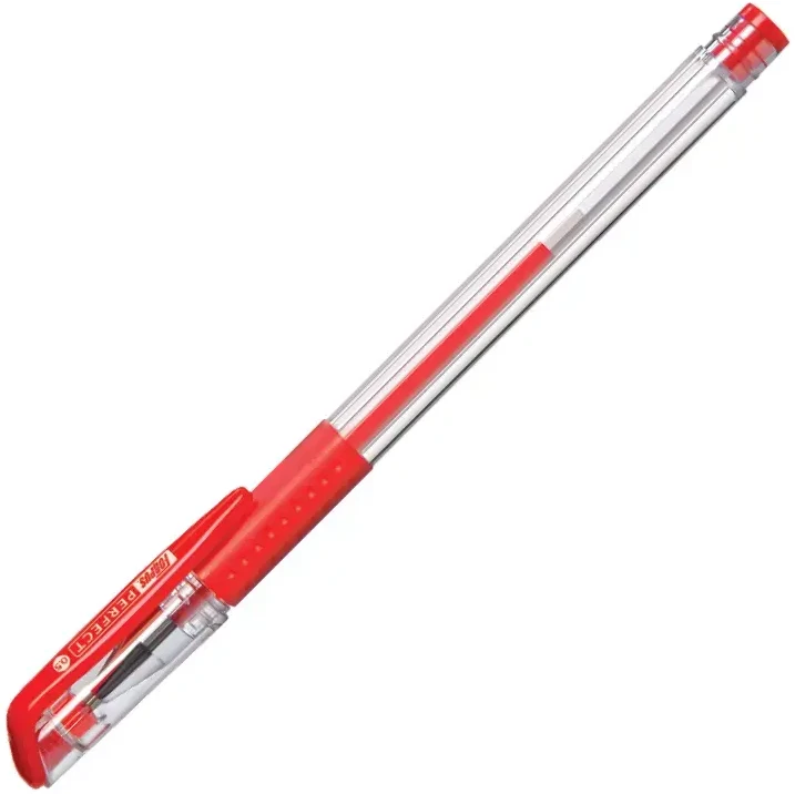 Gelinis rašiklis Forpus Perfect, 0.5mm, raudonos spalvos