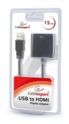 Gembird Cablexpert | USB–HDMI ekrano adapteriai