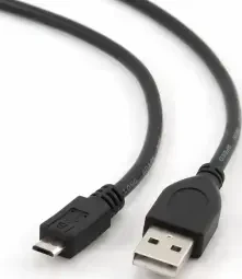 GEMBIRD CCP-MUSB2-AMBM-10 Gembird micro USB cable 2.0 AM-MBM5P juodas 3m