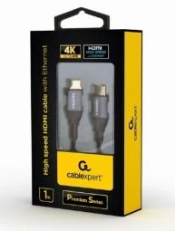 GEMBIRD CCBP-HDMI-10M didelės spartos HDMI kabelis su Ethernet Premium serijos 10m