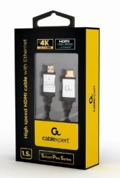 Gembird Cablexpert CCB-HDMIL-7.5M didelės spartos HDMI laidas su eternetu "Select Plus Series" Cablexpert HDMI į HDMI, 7,5 m