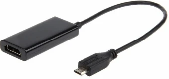 GEMBIRD A-MHL-002 Gembird adapteris MHL -> HDMI(F)+MICRO USB(BF)(5 kontaktų) išmanusis telefonas prie TV HD+ maitinimo šaltinio