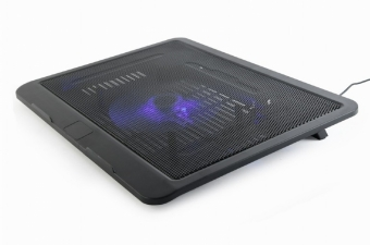 Gembird | Tinka iki 15 " | NBS-1F15-04 | Cooling Stand | Juodas