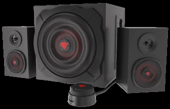 Kompiuterio kolonėlės GENESIS Helium 610BT Computer Speakers, Wired, Bluetooth, Juodas | Genesis | Helium 610BT | Bluetooth | Raudona/Juodas