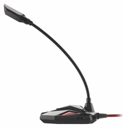 Natec Genesis | Gaming microphone | Radium 100 | Juodas ir raudona | USB 2.0