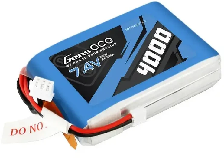 Gens Ace & Tattu LiPo akumuliatorius Gens Ace 4000mAh 7.4V 1C