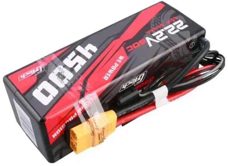Gens ace G-Tech 4500mAh 6S1P 22.2V 60C HardCase RC car Lipo Baterija 14#