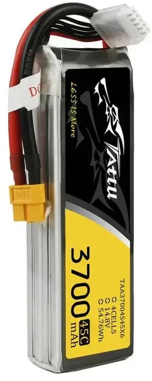 Gens Ace & Tattu Akumuliatorius Tattu 3700mAh 14.8V 45C 4S1P