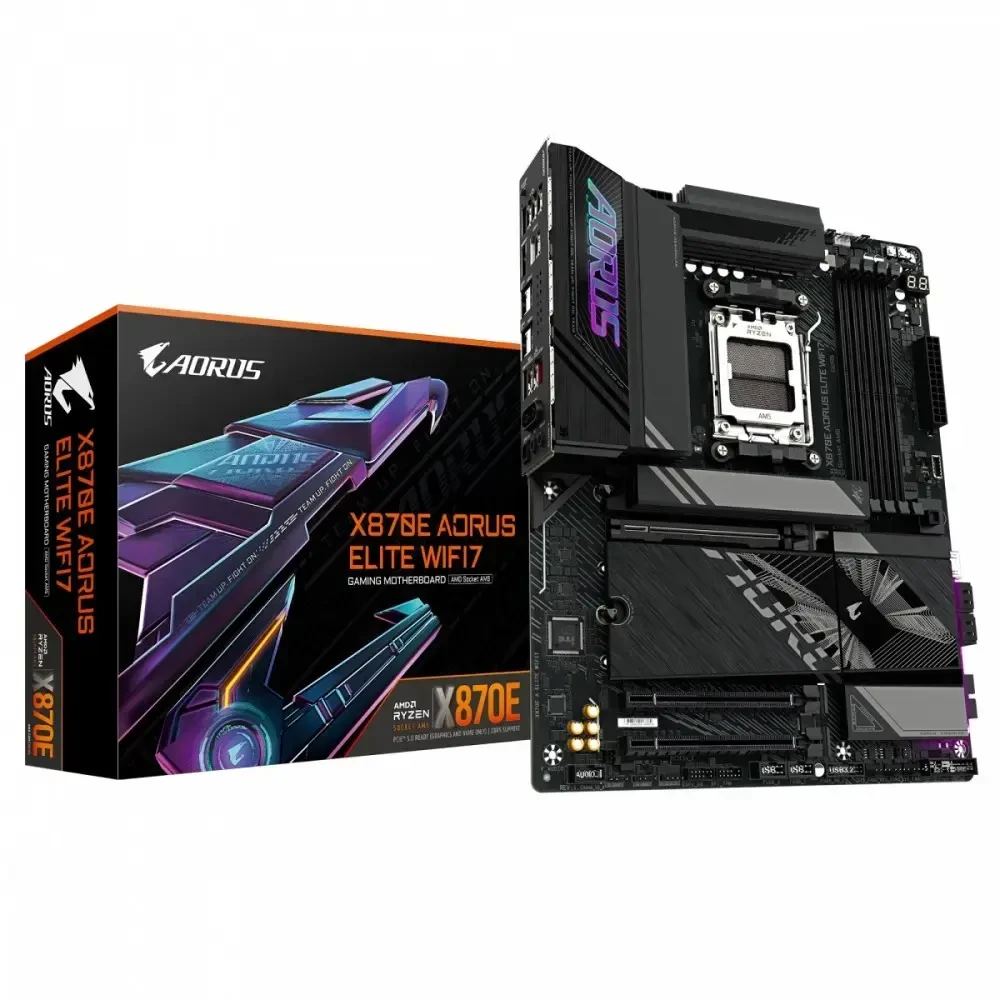 Pagrindinė plokštė GIGABYTE X870E A ELITE WIFI7 AM5 ATX MB