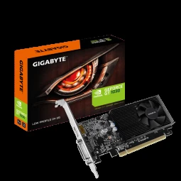 Vaizdo plokštė Gigabyte Gigabaitas | GV-N1030D4-2GL 1.0 | NVIDIA | 2 GB | GeForce GT 1030 | DDR4 | DVI-D jungtys kiekis 1 | HDMI jungtys kiekis 1 | PCI Express 3.0 | Atminties taktinis dažnis 2100 MHz | Procesoriaus dažnis 1417 MHz