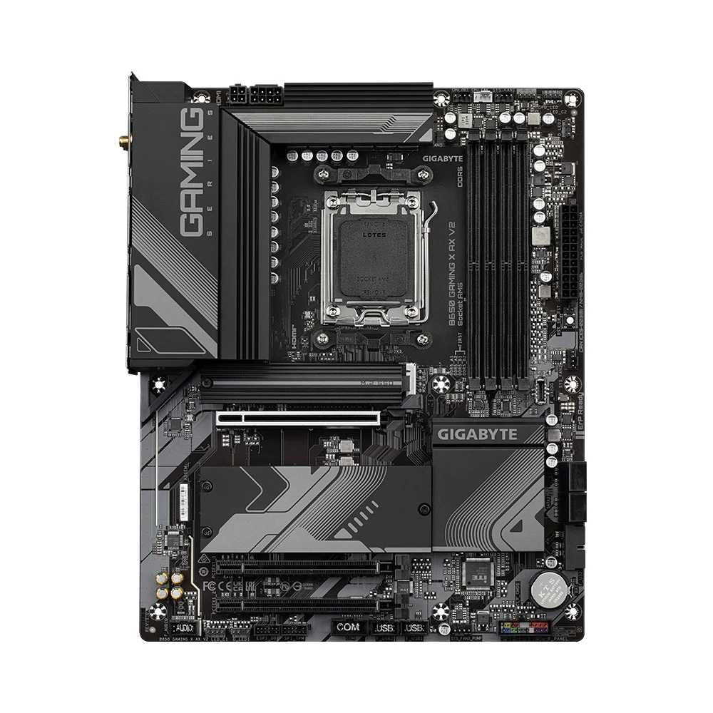 Pagrindinė plokštė GIGABYTE B650 GAMING X AX V2 AM5 4xDDR5 4xSATA 3xM.2