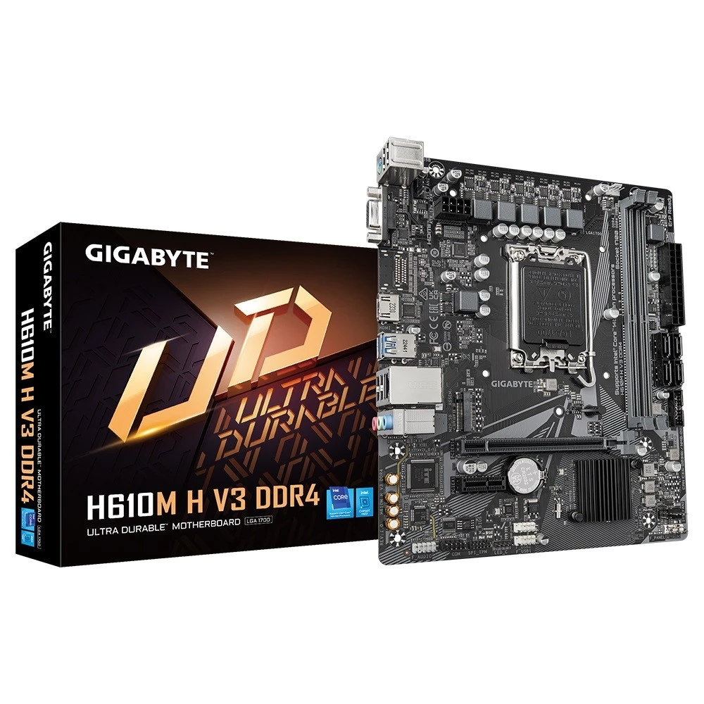 Pagrindinė plokštė Gigabyte H610M H V3 DDR4
