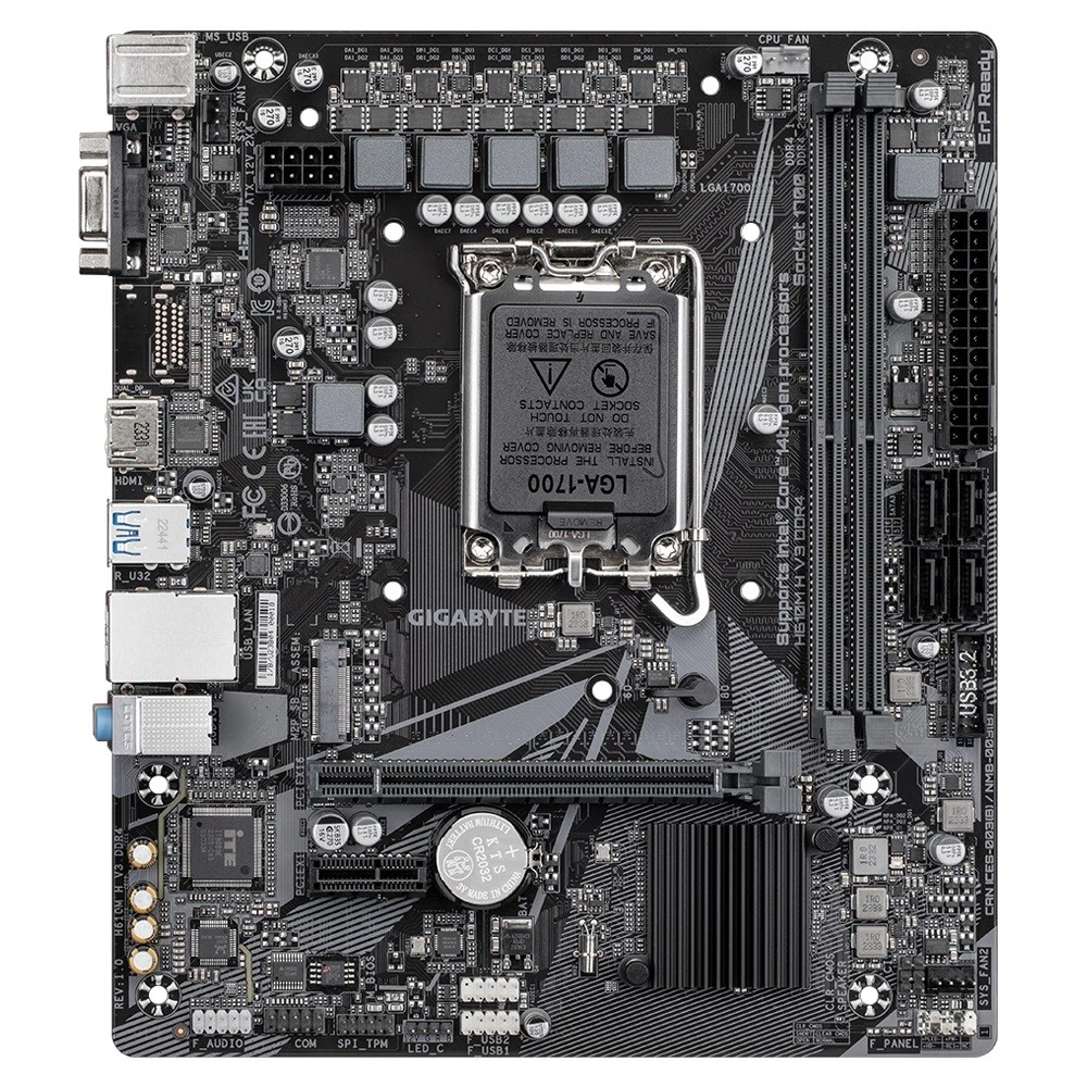 Pagrindinė plokštė Gigabyte H610M H V3 DDR4