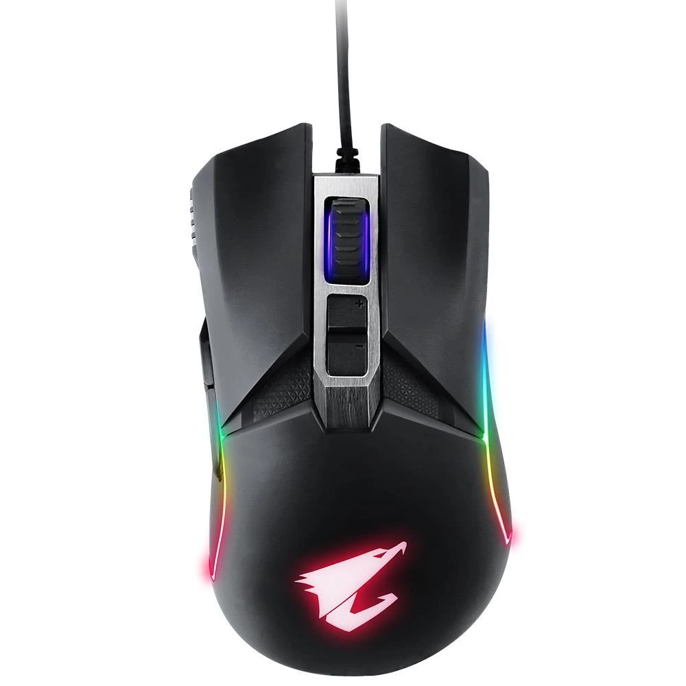 Gigabyte Pelė žaidimams AORUS M5, Juodas