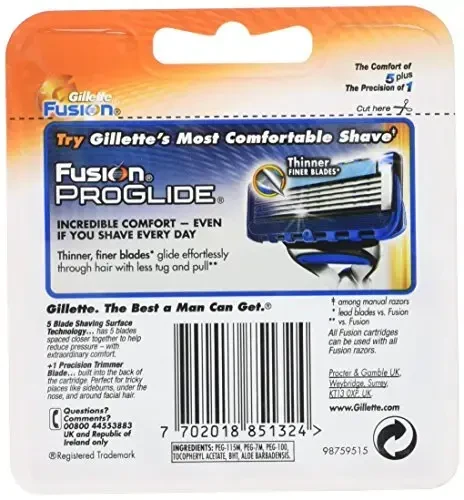 Skut. peiliukai Gillette Fusion 5 XL 8 P