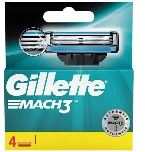 Zasobnik Gillette Mach 3 4vnt.