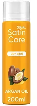 Gillette Satin Care Argan Oil shaving gel 200 ml