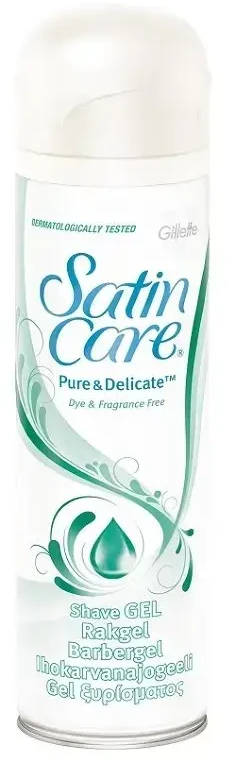 Gillette Satin Care Lavender Touch skutimosi gelis 200ml