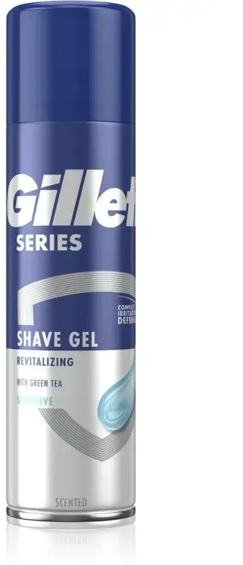 Gillette Series Revitalizing Shave Gel Skutimosi gelis vyrams, 200 ml