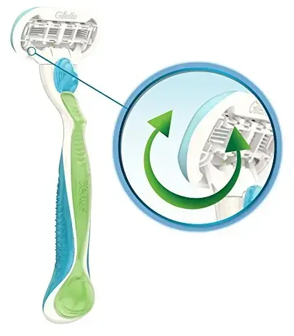 Gillette Venus Embrace ypač švelnūs skustuvo peiliukai, 4 vnt.