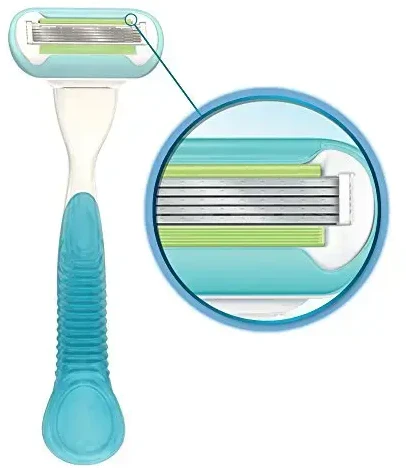 Gillette Venus Embrace ypač švelnūs skustuvo peiliukai, 4 vnt.