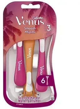 Gillette Venus Smooth Miami disposable razors 6 pcs