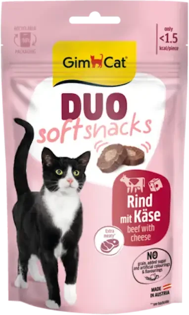 Gimborn GIMCAT DUO SOFT SNACK jautiena ser 50g (422312)