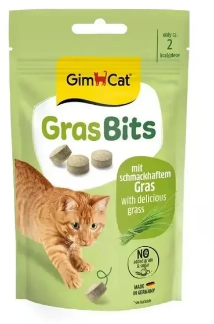 Gimborn GimCat Grasbits skanėstai katėms su žole 50g