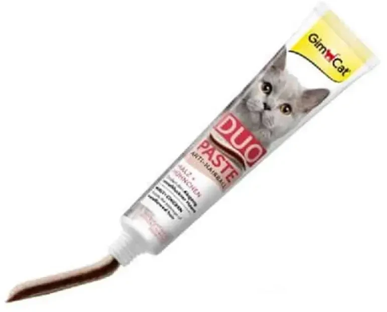 GMC GIMCAT Duo Paste Anti-Hairball su vištiena – skanėstas katei – 50g
