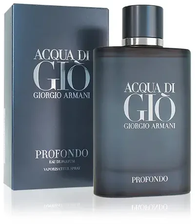 Armani Acqua Di Gio Profondo EDP parfumuotas vanduo vyrams, 100 ml
