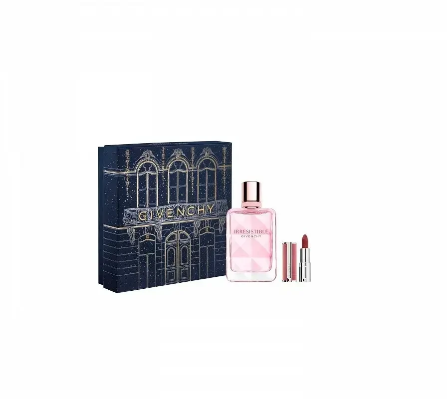 Givenchy Irresistible Very Floral EDP rinkinys moterims (EDP 50 ml + Le Rouge Sheer Velvet 1,5 g 27)