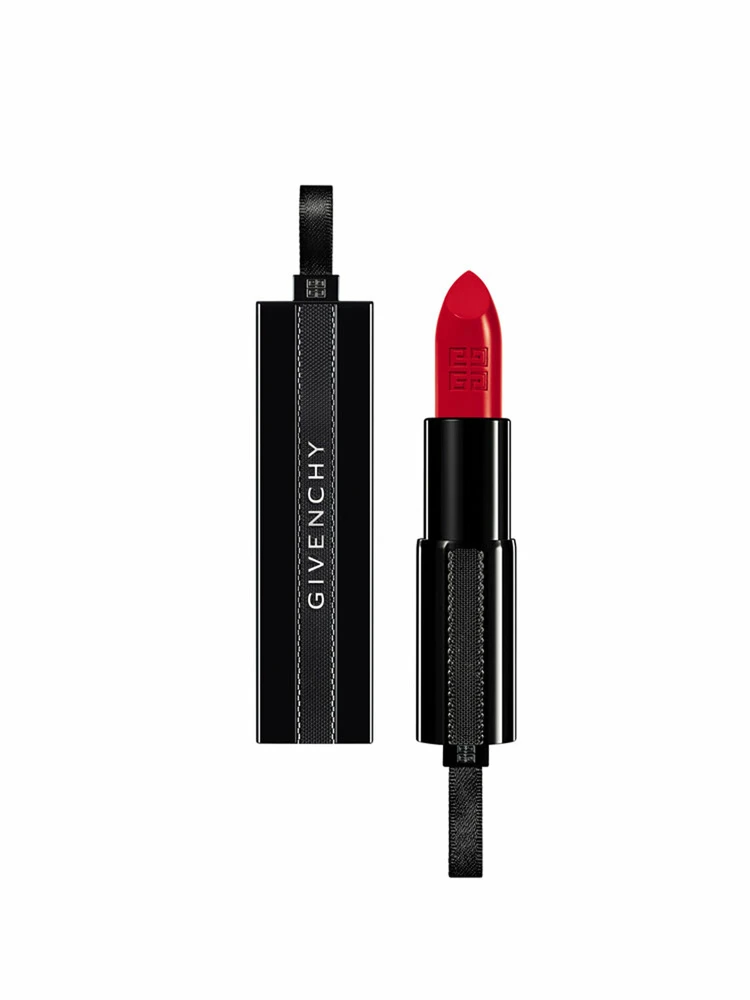 Givenchy, Rouge Interdit, Satin Finish, Kreminis Lipstick, 14, Raudona lLight, 3.4 g *Tester