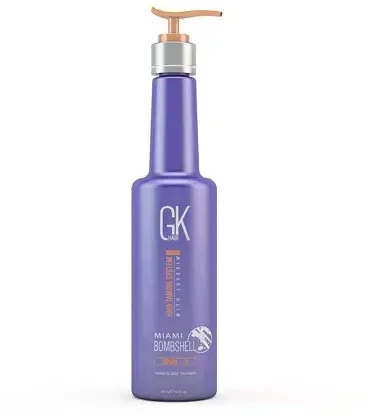 GK hair Global Keratin Sidabrinis Bombshell Hair Šampūnas For Neutralisation Of Geltona Tones, 280 ml