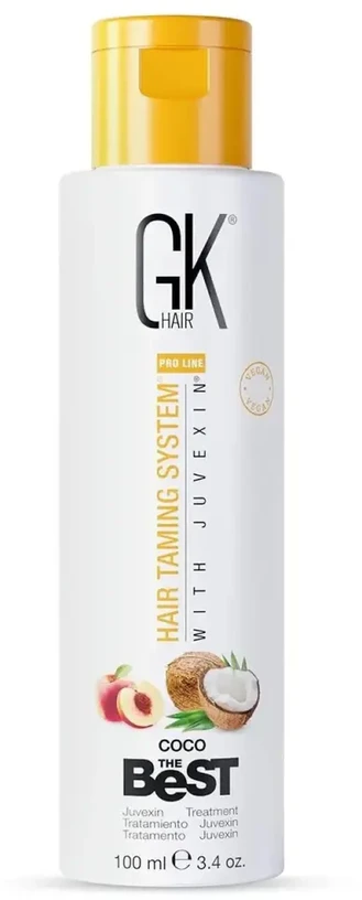 GK hair Global Keratin Geriausias Kokosų Plaukų Kreminis Švelninimo Priemonė, 100 ml