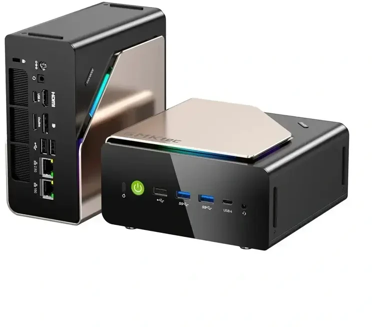 GMKTEC EVO-T2S Mini PC with Intel Panther Lake X7 358H, 64GB, and 1TB