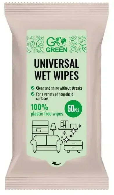 „Gogreen“ universalios drėgnos servetėlės, 50 vnt.