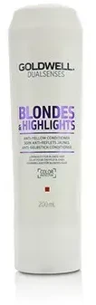 Šviesintų plaukų kondicionierius Goldwell Blondes&HighLights Anti-Geltona Conditioner 200ml