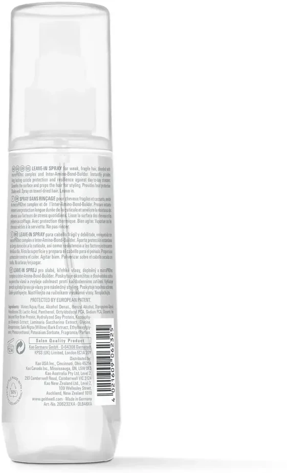 Goldwell Dualsenses Bond Pro Repair & Structure Purškiklis nenuplaunama plaukų priežiūra moterims, 150 ml