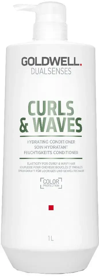 Goldwell Dualsenses Curls & Waves Conditioner plaukų kondicionierius garbanotiems ir banguotiems plaukams, 1000 ml