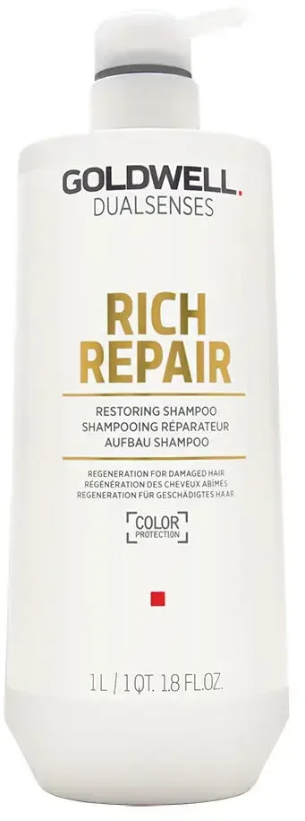 GOLDWELL atstatomasis pažeistų plaukų šampūnas Rich Repair Restoring, 1000 ml