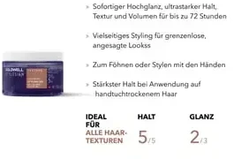 „Goldwell StyleSign Texture Lagoom Jam“ formavimo gelis, 75 ml