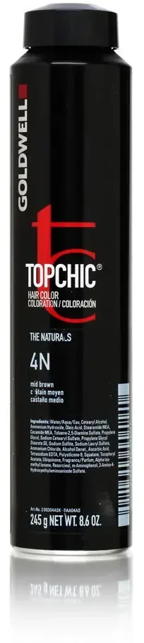 „Goldwell Topchic“ plaukų dažai 4N, 250 ml