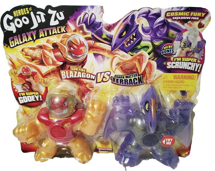 Bandai Goo Jit Zu Figūra Galaxy Attack S4 2 vnt