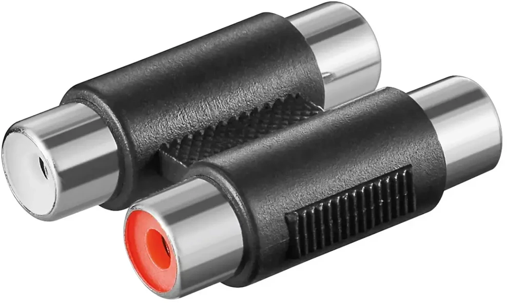 Goobay Perėjimas 2xRCA – 2xRCA lizdai