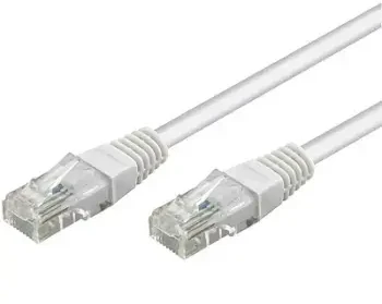 „Goobay“ | CAT 5e jungiamasis kabelis, U/UTP | Pilkas RJ45 kištukas (8P8C) | RJ45 kištukas (8P8C)