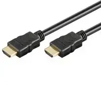 „Goobay“ | Didelės spartos HDMI kabelis su Ethernet ryšiu | 61150 | HDMI kištukas (A tipo) | HDMI kištukas (A tipo) | HDMI į HDMI | 1 m