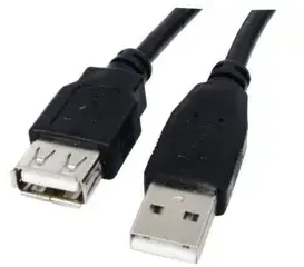 USB kabelio kištukas-lizdas 1.5 m Cabletech Eco-Line