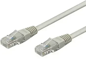 „Goobay“ | CAT 5e jungiamasis kabelis, U/UTP | Pilkas RJ45 kištukas (8P8C) | RJ45 kištukas (8P8C)