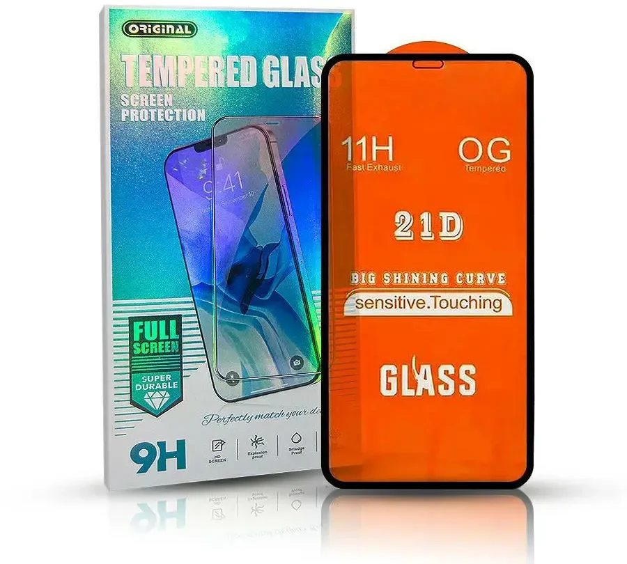 GoodBuy 21D visiškai uždengtas rėmeliu Apple iPhone 11 | XR juodas