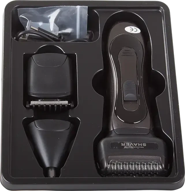 Barzdaskutė Goodbuy beard trimmer | shaver | nose hair trimmer juodas